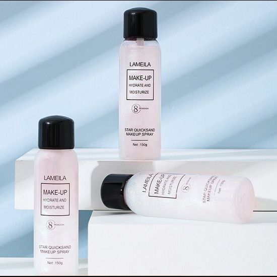 สเปรย์เซ็ตเมคอัพ สเปรย์หน้าเงา LAMAILA สเปรย์น้ำแร่ น้ำแร่พ่นหน้า Makeup Setting Spray สเปรย์แต่งหน้า สเปรย์หน้าวาว 150ML