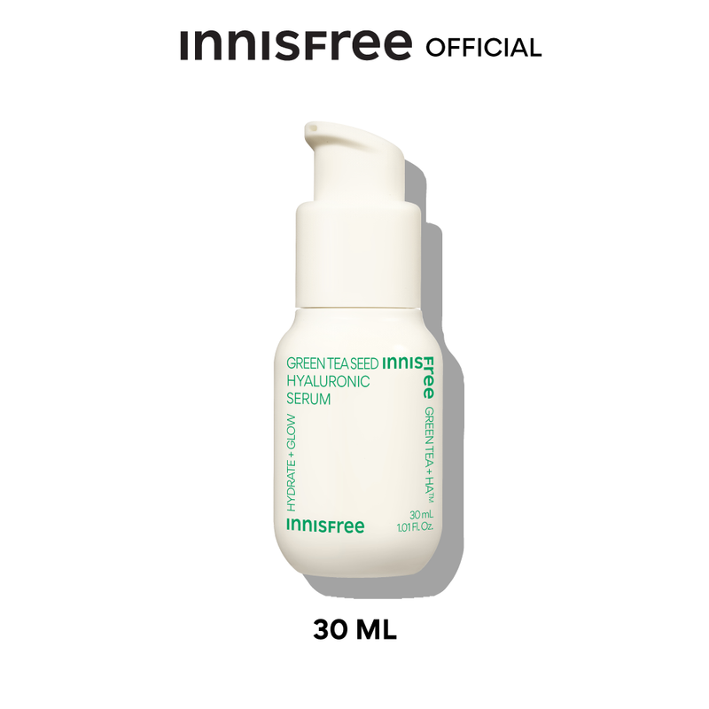 innisfree Green tea seed serum 30ml อินนิสฟรี กรีนที เซรั่ม ผิวชุ่มชื้น สำหรับทุกสภาพผิว Pre skin serum for Moisturizing, for hydrating the skin