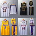 เสื้อ Lakers หมายเลข24,The lakers' no. 8 yellow,Adult L height (160-165)