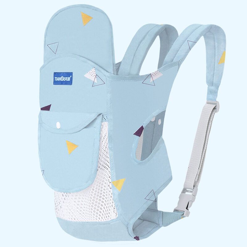 Babysafe เป้อุ้มเด็กนั่ง Hip seat สะพายหน้า-หลัง ให้ลูกน้อยนั่งสบาย ผ้าคอตตอนแท้ ใส่สบาย ระบายอากาศได้ดี เหมาะสำหรับ 0-3 ปี