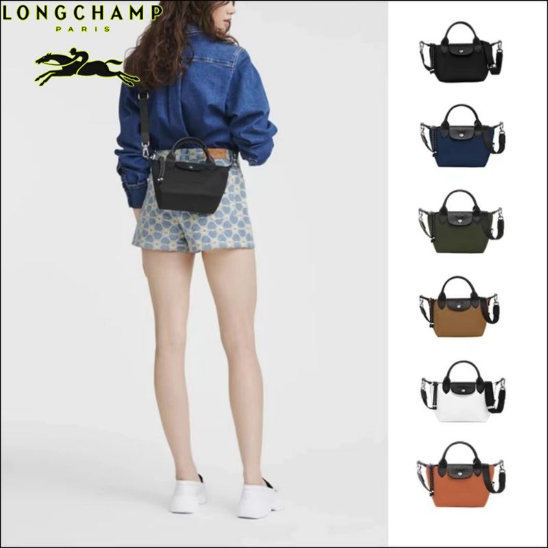 แท้ 100% Longchamp French Le Pliage Energy Series กระเป๋าสะพายข้างผู้หญิงกระเป๋าเกี๊ยวพกพาสไตล์ใหม่ 1515