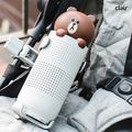 ★Clair x LINE FRIENDS★ Brown Portable Air Purifier เครื่องฟอกอากาศ with UV LED Sterilizer for Car Airplane Office Room HEPA Filter removes 99.9% Dust Smoke Odor with Activated Carbon Filter