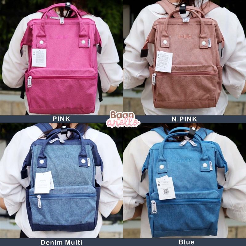 [ของแท้ พร้อมส่ง] Anello Mottled Bagpack AT-B2261/ AT-B2264