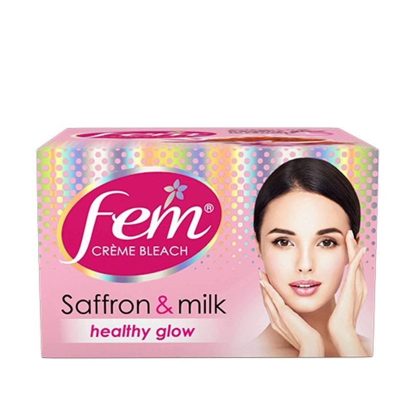 Fem Fairness Naturals Saffron milk Skin Bleach 40g