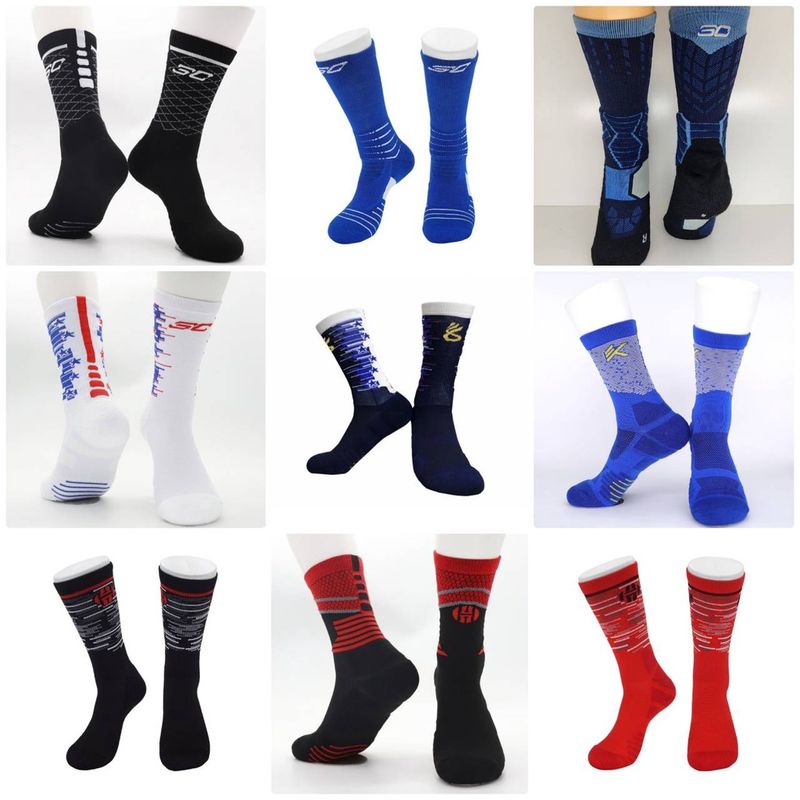 ถุงเท้าบาส​ ถูกสุดๆ​ Harden, Curry, KT ALL-STAR Socks สำหรับเล่นกีฬา บาสเกตบอล, ฟิตเนส, วิ่ง, ออกกำลังกาย