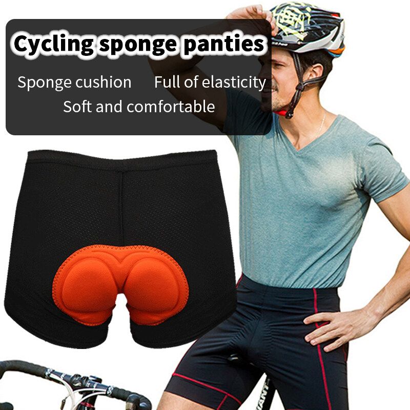 กางเกงปั่นจักรยานชั้นในBoxer (Sponge)กางเกงกีฬา กางเกงขาสั้นขี่จักรยานCycling Underwear Sports Pantsใส่สบายSP07