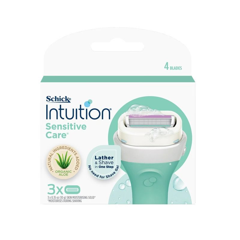 Schick Intuition Sensitive Care Aloe & Vitamin E Refill  ชิค อินทูอิชั่น เซนซิทีฟ แคร์ อโล แอนด์ วิตามินอี รีฟิล