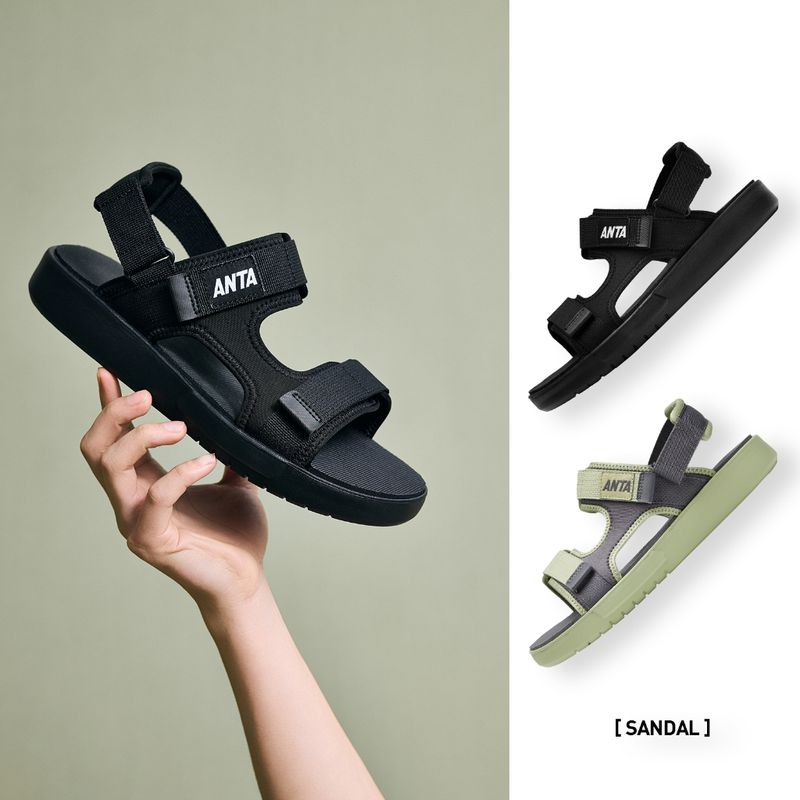 ANTA รองเท้าแตะผู้ชายฤดูร้อน EVA Slippers Official Store