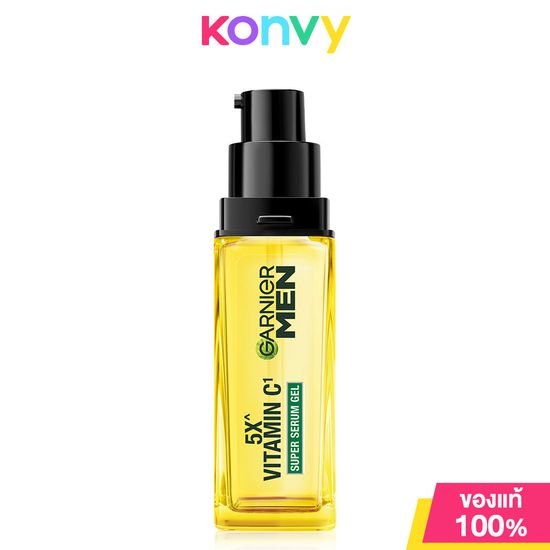 Garnier Men Turbo Bright Super Serum Gel 30ml การ์นิเย่ เซรั่มเนื้อเจล