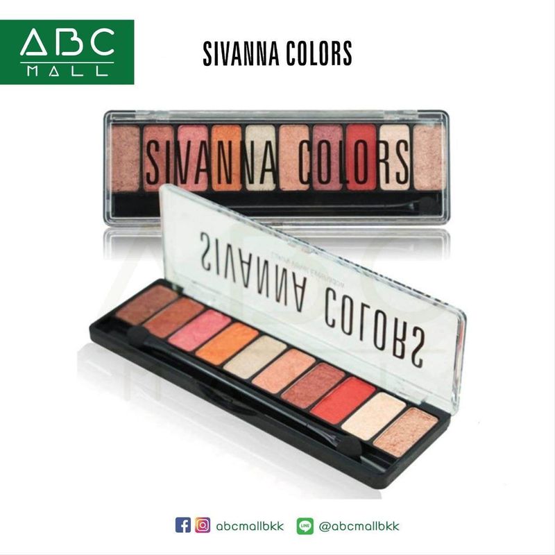 SIVANNA LUXURY VELVET EYESHADOW (HF697) : ซิวานน่า อายแชโดว์เนื้อครีม x 1 ชิ้น abcmall