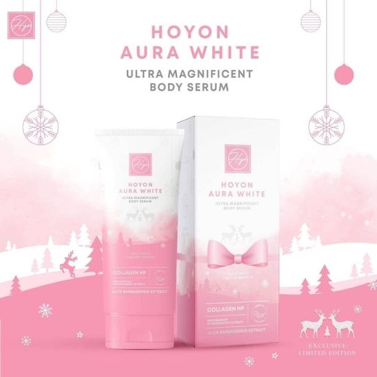 แพคเกจใหม่ แบบหลอด HOYON AURA WHITE รุ่นLIMITEDค่ะ ราคาถูกที่สุดโลชั่น ปรับสภาพผิวขาว