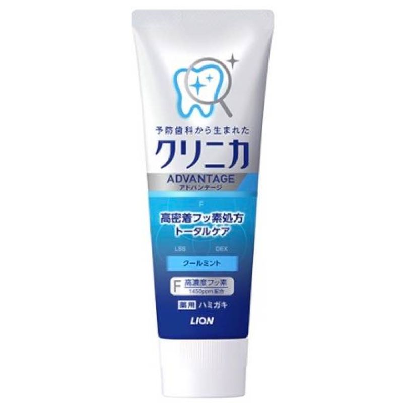 [ของแท้💯 ญี่ปุ่น🇯🇵] LION Clinica Advantage Toothpaste ยาสีฟันไลอ้อน สูตรเพิ่มฟลูออไรด์เข้มข้น