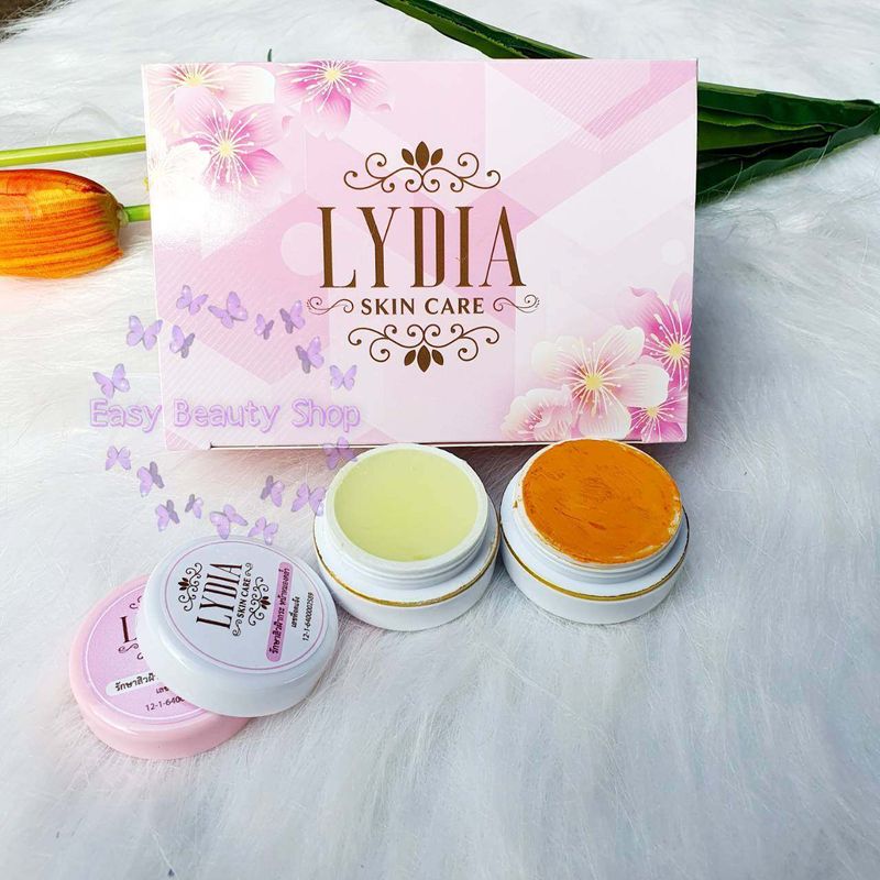 (1 set) Lydia Cream ครีมลิเดีย แพคเกจใหม่ 1 ชุด มี 2 กระปุก