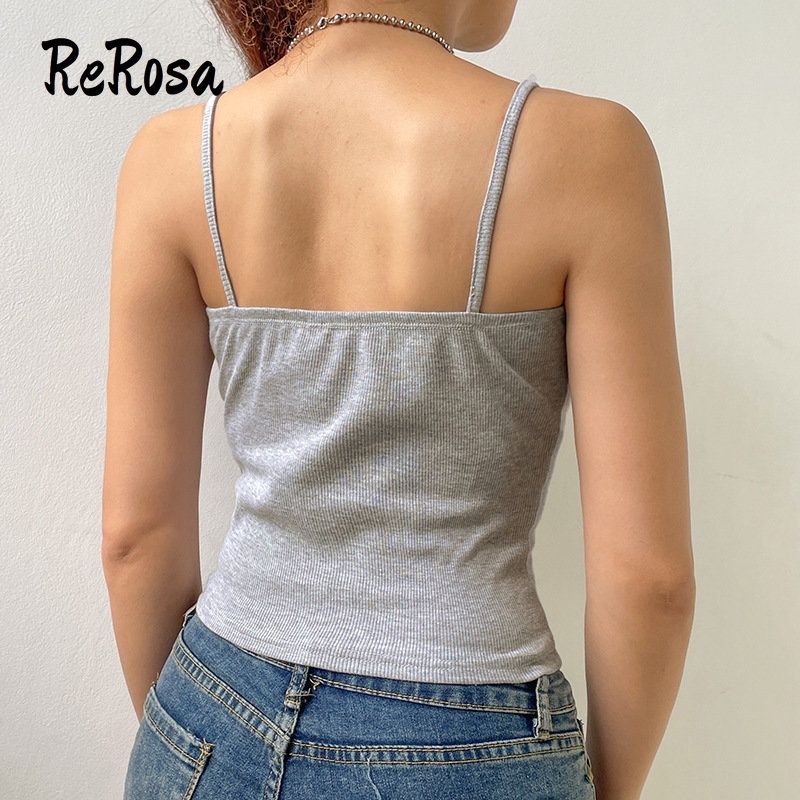 Rerosa เสื้อกั๊ก ทรงสลิมฟิต สําหรับผู้หญิง