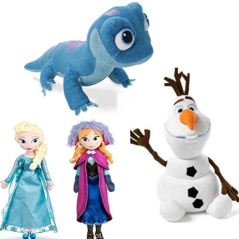 Disney Frozen Princess Elsa & Anna Princess ตุ๊กตาของเล่นสําหรับเด็ก