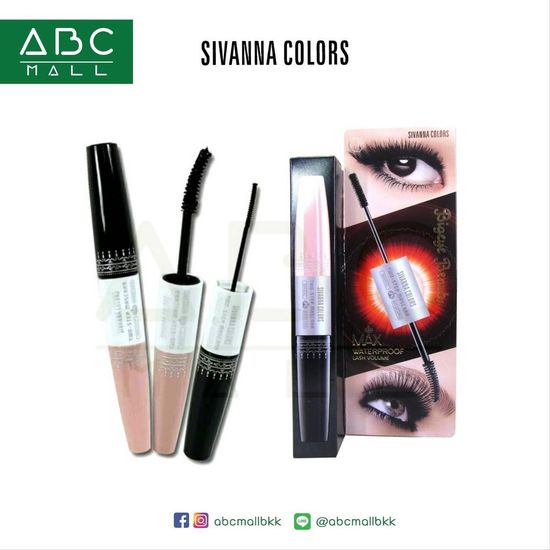 SIVANNA 2 STEP MASCARA (HF891) : ซิเวนน่า มาสคาร่า 2 หัว x 1 ชิ้น abcmall