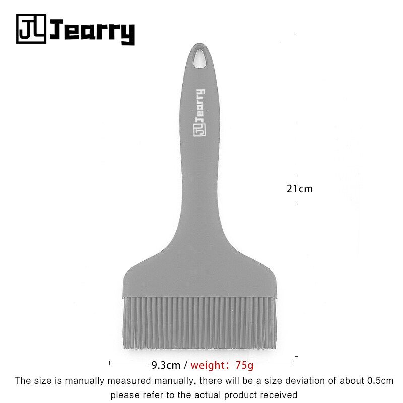 Jearry แปรงแปรงบาร์บีคิวสำหรับน้ำมันซิลิโคนอบเครื่องใช้ในครัวแปรงสำหรับซอสทนอุณหภูมิสูง