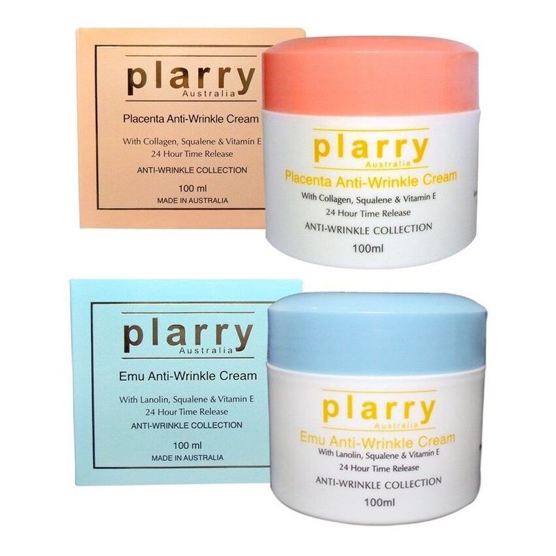 (🚚 ส่งฟรี อย่าลืมเก็บคูปอง) แพ็คคู่สุดคุ้ม! ครีมรกแกะ + ครีมอีมู Plarry ของแท้100%จากออสเตรเลีย ช่วยลดเลือนริ้วรอย หน้าใสเด้ง