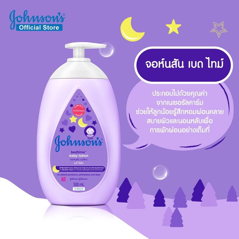 Johnsons Baby Lotion จอห์นสัน เบบี้ โลชั่น (บรรจุ 500 มล.)