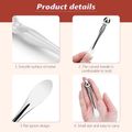 [Alloy Metal Eye Cream Applicator] [Eye Face Massage Roller Facial Mask Spoon] [Eye Cream Massage Sticks Beauty Scoop]