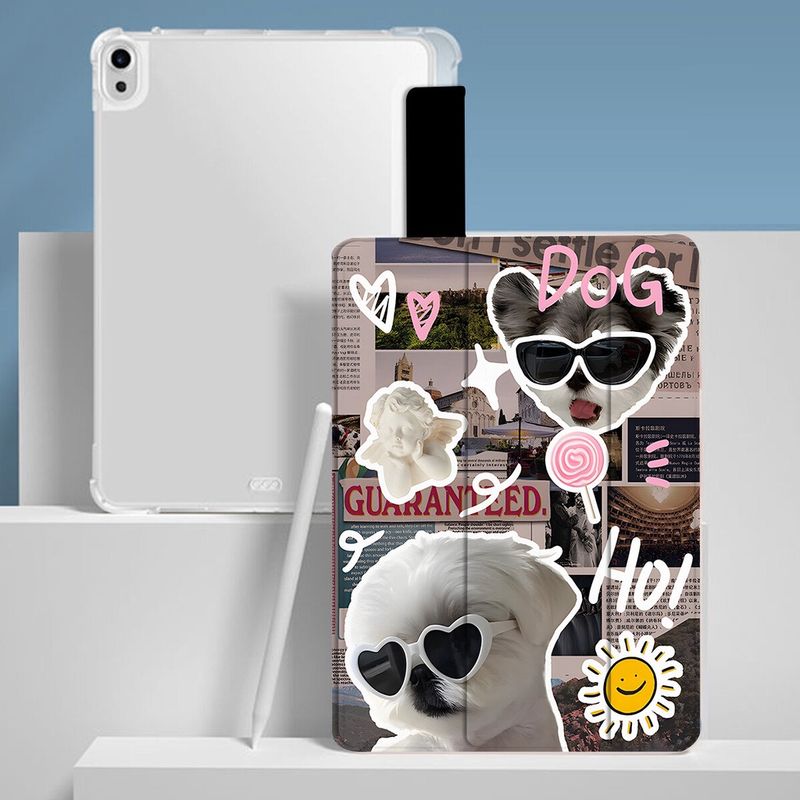 เคสไอเเพด ลายการ์ตูนพร้อมที่ใส่ปากกา gen5/6/7/8/9 10.2 เคส Air5 Air4 /Gen7/8/9 Air3 pro10.5 Pro12.9 Pro11 mini4/5/6