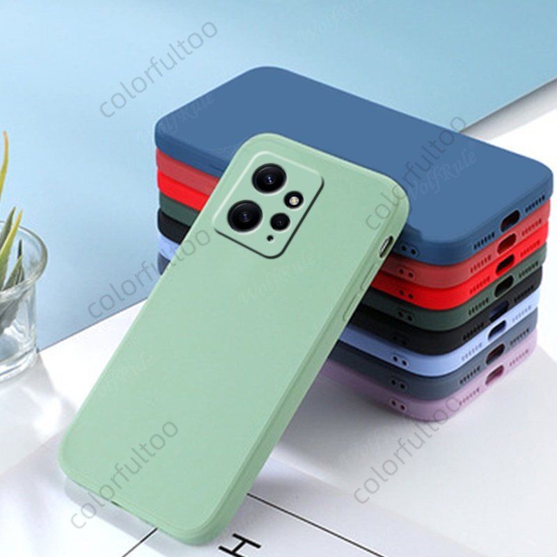 เคสโทรศัพท์สำหรับ Xiaomi Redmi Note 13 Pro + 13R Pro 4G 5G 12 12 12 Pro Note12Pro 12Pro Note 12 4G 5G Note 12 G5 G Note 12Turbo 2023เคสแฟชั่นแบบนิ่มที่เป็นซิลิโคนเหลวสี่เหลี่ยม