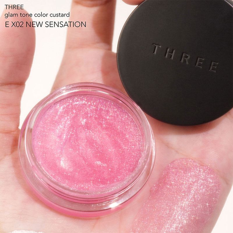 THREE Glam Tone Color Custard ทรี แกลม โทน คัลเลอะ คัส เทิร์ด