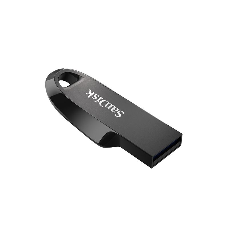 SanDisk Ultra Curve USB 3.2 Gen1 512GB Flash Drive (SDCZ550-512G-G46, Black)