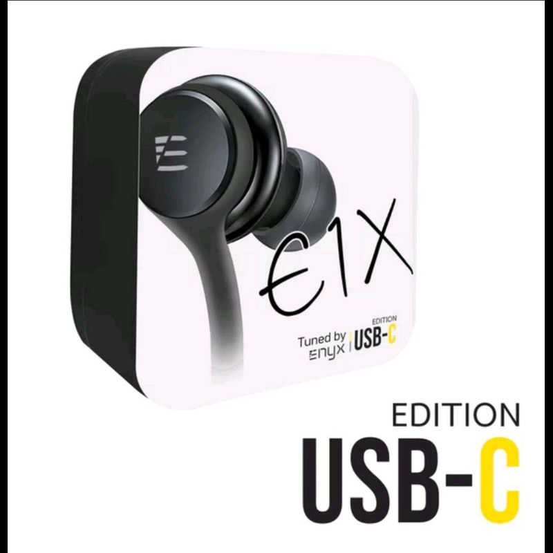 หูฟัง ENYX รุ่น E1X หูฟัง Earphone 3.5mm และ Type-C เสียงดี เบสแน่น ของแท้100% มีไมโครโฟน สายสนทนา หูฟังเสียงดี เสียงชัด