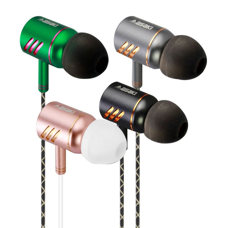 [ส่งฟรี] Asaki IN-EAR SMALLTALK หูฟังอินเอียร์สมอลทอล์คและรีโมทคอนโทรล มีไมค์ในตัวกดรับ-วางสาย/เพิ่ม-ลดเสียงได้ รุ่น A-K6023MP รับประกัน 1 ปี