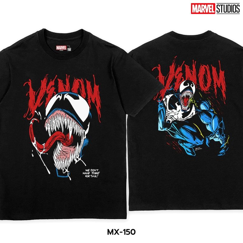 Power7Shop เสื้อยืดการ์ตูน มาร์เวล Venom ลิขสิทธ์แท้ MARVEL COMICS T-SHIRTS (MX-150)