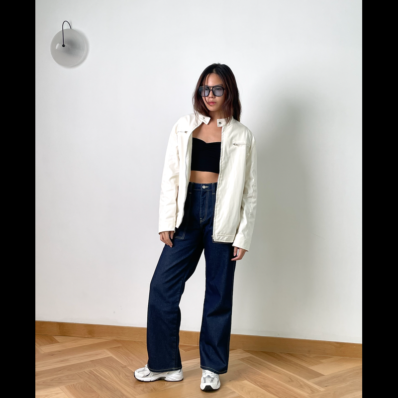 (TGDA.CO x LAZLOOK COLLECTION) กางเกงยีนส์ Body girl รุ่น Johnny Carpenter jeans