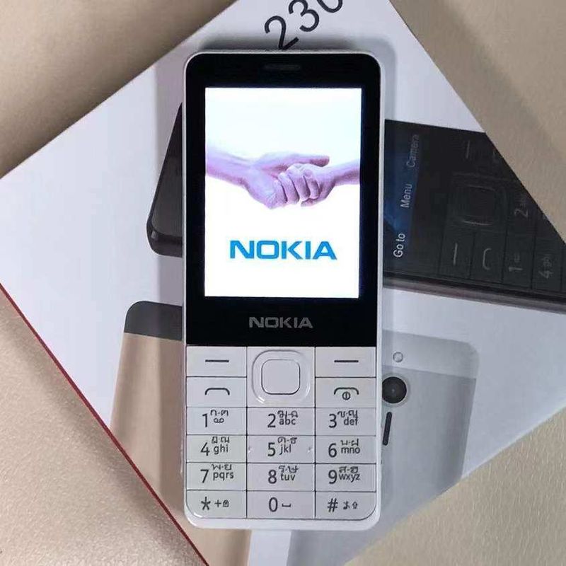 มือถือปุ่มกด Nokia 230 โทรศัพท์ปุ่มกด ภาษาไทย จอใหญ่ ปุ่มใหญ่ เสียงดังชัด ใช้งานง่าย (ส่งด่วนจากกรุงเทพ)