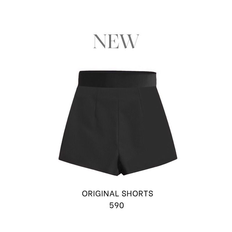 original shorts ( high waist) กางเกงขาสั้นเอวสูง