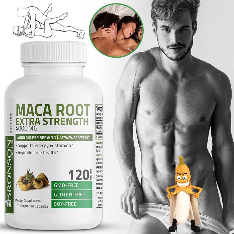 อาหารเสริม Maca Root เพื่อช่วยสนับสนุนความแข็งแรง พลังงาน และสุขภาพสำหรับผู้ชายและผู้หญิง