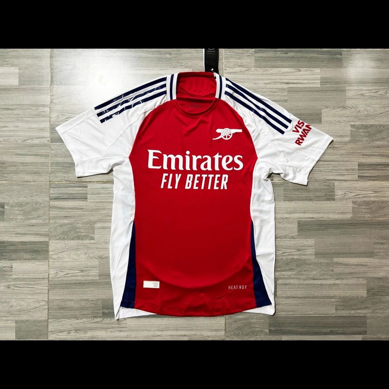 ใหม่ !! เสื้อฟุตบอลสโมสร อาร์เซน่อล ชุดดเหย้า เกรดเพเยอร์ ฤดูกาล 2024/2025 Arsenal Home Jersey 2024/2025