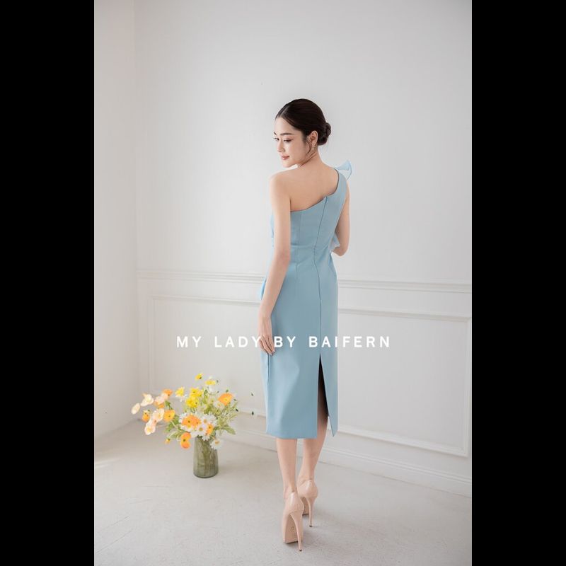 ชุดเดรสไปงานแต่ง ชุดออกงาน MY LADY BY BAIFERN - ML0434