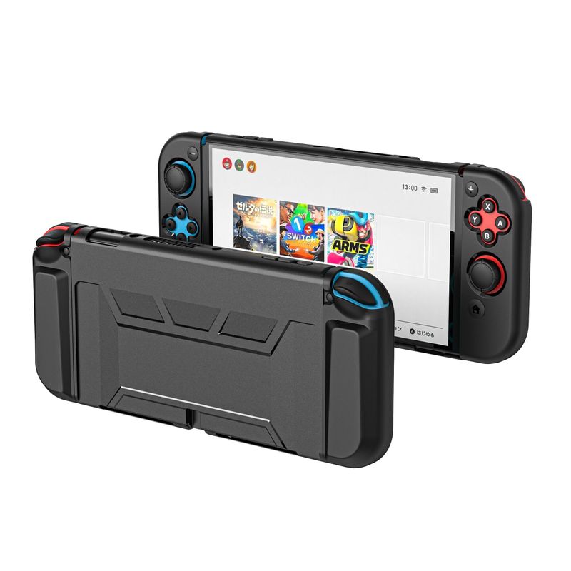 เคสสำหรับ Nintendo Switch OLED Soft TPU Case Split Console Case Full Cover For Switch Oled Accessories