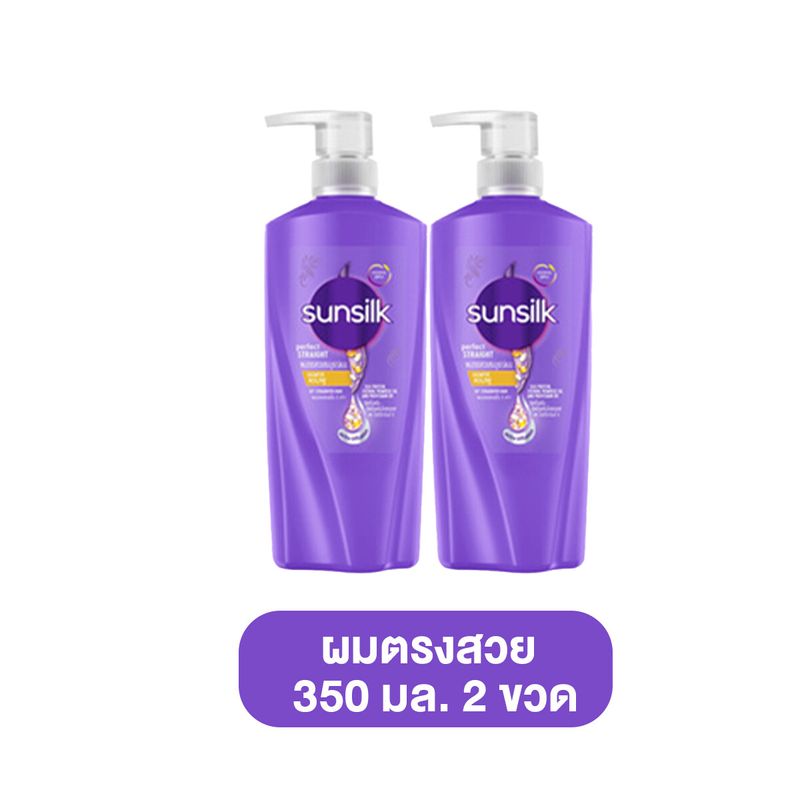 Sunsilk ซันซิล แชมพู ขนาด 350 มล. แชมพูซันซิล แชมพูบำรุงผมเสีย แชมพูบำรุงผมยาว แชมพูผมนุ่ม แชมพูสระผม