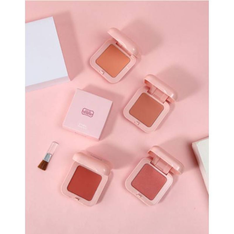 M123 บลัชออนโทนส้ม ชมพูพีช Lameila ส้มพีช เนื้อดี สีสวย ติดทน Blusher