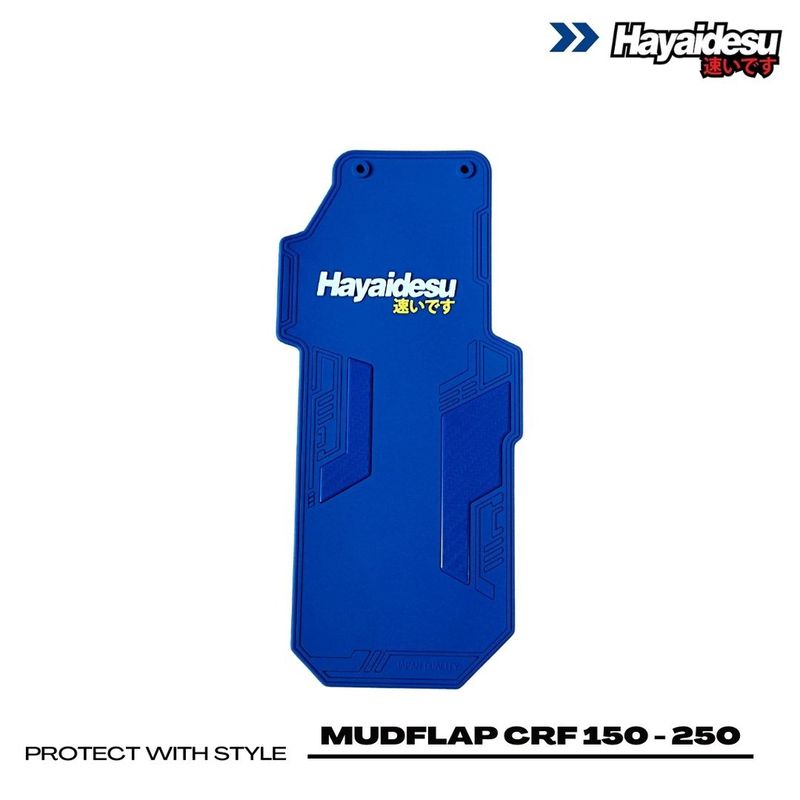 Hayaidesu Honda CRF 150L/250 Rally Mudflap Mud Retainer