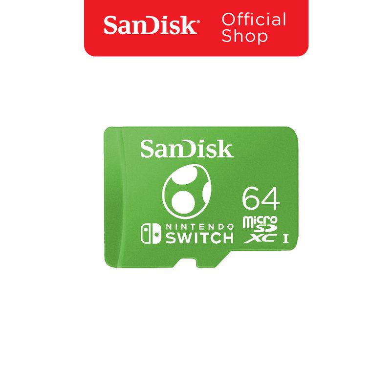 SanDisk microSDXC for the Nintendo Switch 64GB (SDSQXAO-064G-GN3ZN)