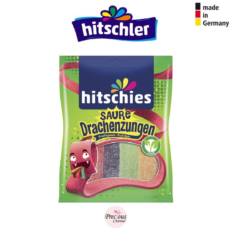 ถูกที่สุด ของแท้ 🍓 Hitschler Gummi 🍋 ขนมชื่อดัง ของแท้ Hitschies นำเข้าจากเยอรมัน มีฮาลาล