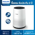 PHILIPS Air Purifier เครื่องฟอกอากาศ AC0820/20 สำหรับห้องขนาด 16-49 ตร.ม. - NanoProtect HEPA