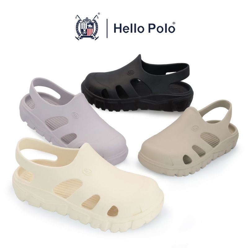 Hello Polo รุ่น HP8035 รองเท้ารัดส้นแฟชั่น รองเท้าแตะผู้ชายและผู้หญิง Size 36 - 45