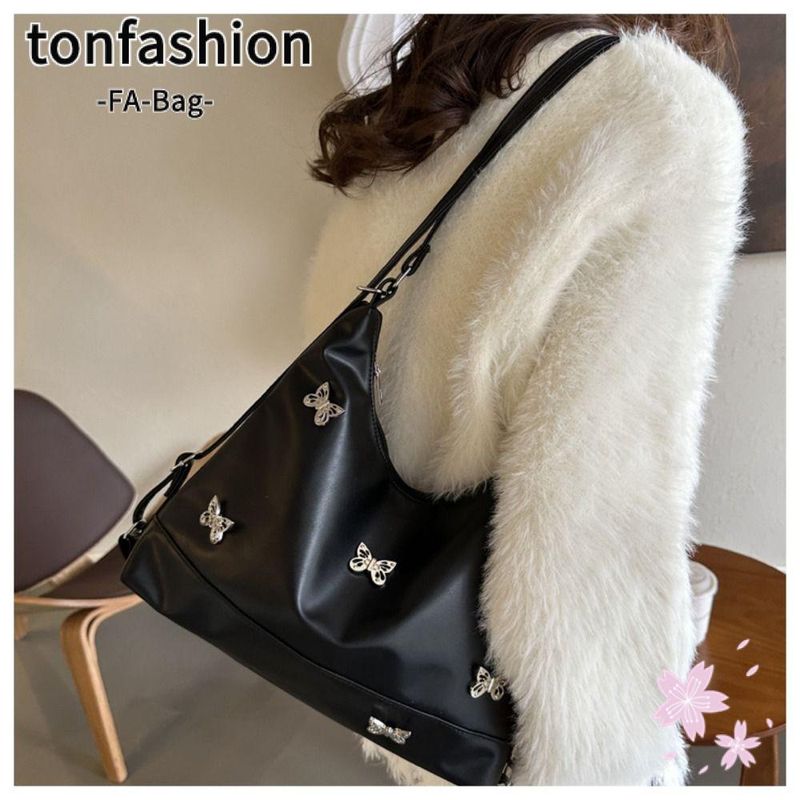 Tonfashion กระเป๋าเป้สะพายหลัง กระเป๋าสะพายไหล่ หนัง PU ทรงบักเก็ต ขนาดใหญ่ จุของได้เยอะ สีพื้น แบบเรียบง่าย สําหรับผู้หญิง