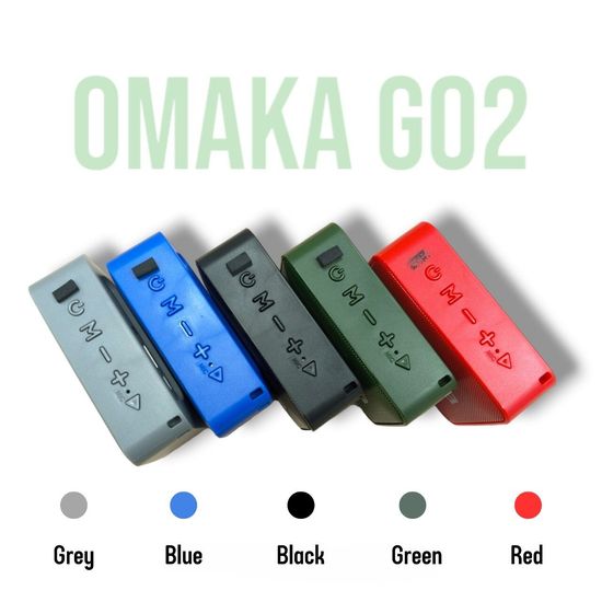 ลำโพงบลูทูธ Omaka  Wireless Bluetooth ไร้สายพกพา กันน้ำ กันฝุ่น เสียงชัด พกพาสะดวก มีรับประกัน พร้อมส่ง