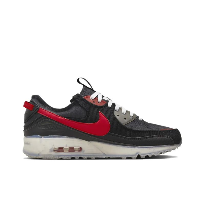 ใหม่และแท้ Nike Air Max 90 Terrascape " Black Red " รองเท้ากีฬา DV7413 - 003 รับประกัน 1 ปี