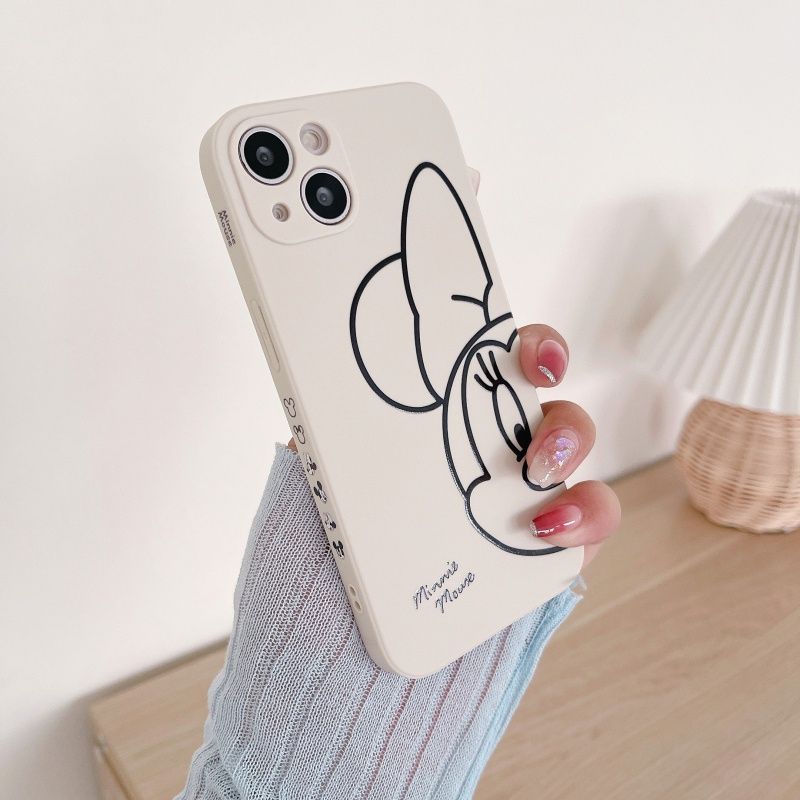 Line Mickey เคสไอโฟน11 13 กันกระแทก case iphone 14 pro max 15 pro max 13 pro max 12 Pro max 7 plus 12 15 14 8 plus xr 14 pro 15 pro 11 pro max 7 8 15 plus 13 pro 14 pro 12 pro xs max น่ารัก