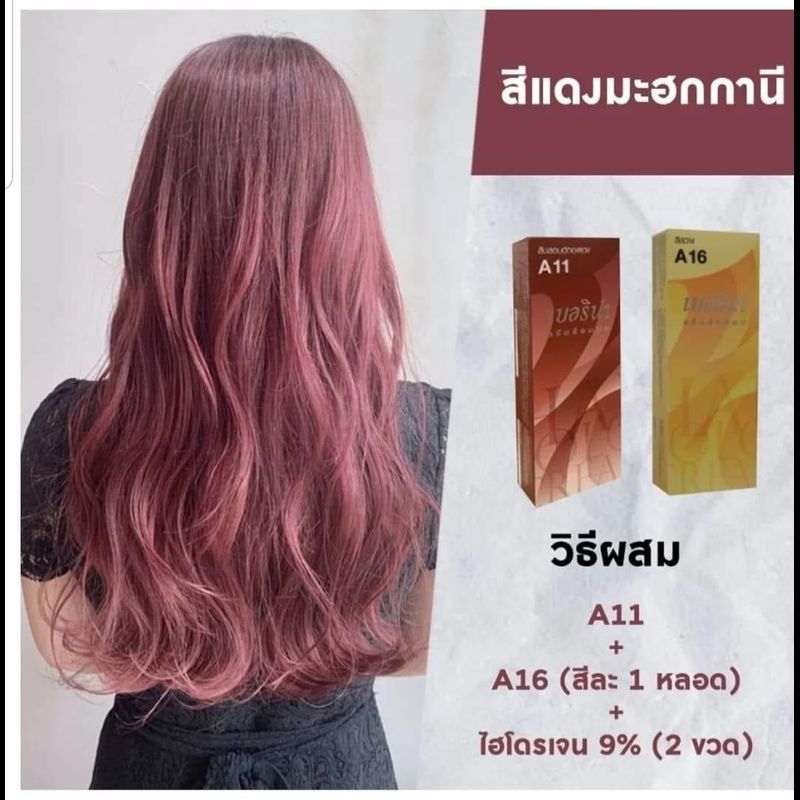 ส่งฟรี‼️ Berina เบอริน่า ครีมเปลี่ยนสีผม สีย้อมผม ปิดผมขาว ปิดหงอก สีแฟชั่น Berina Hair Color